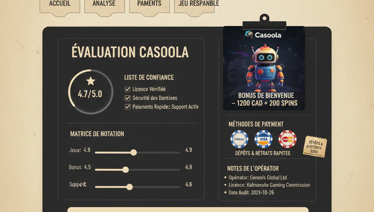 Méthode d'évaluation