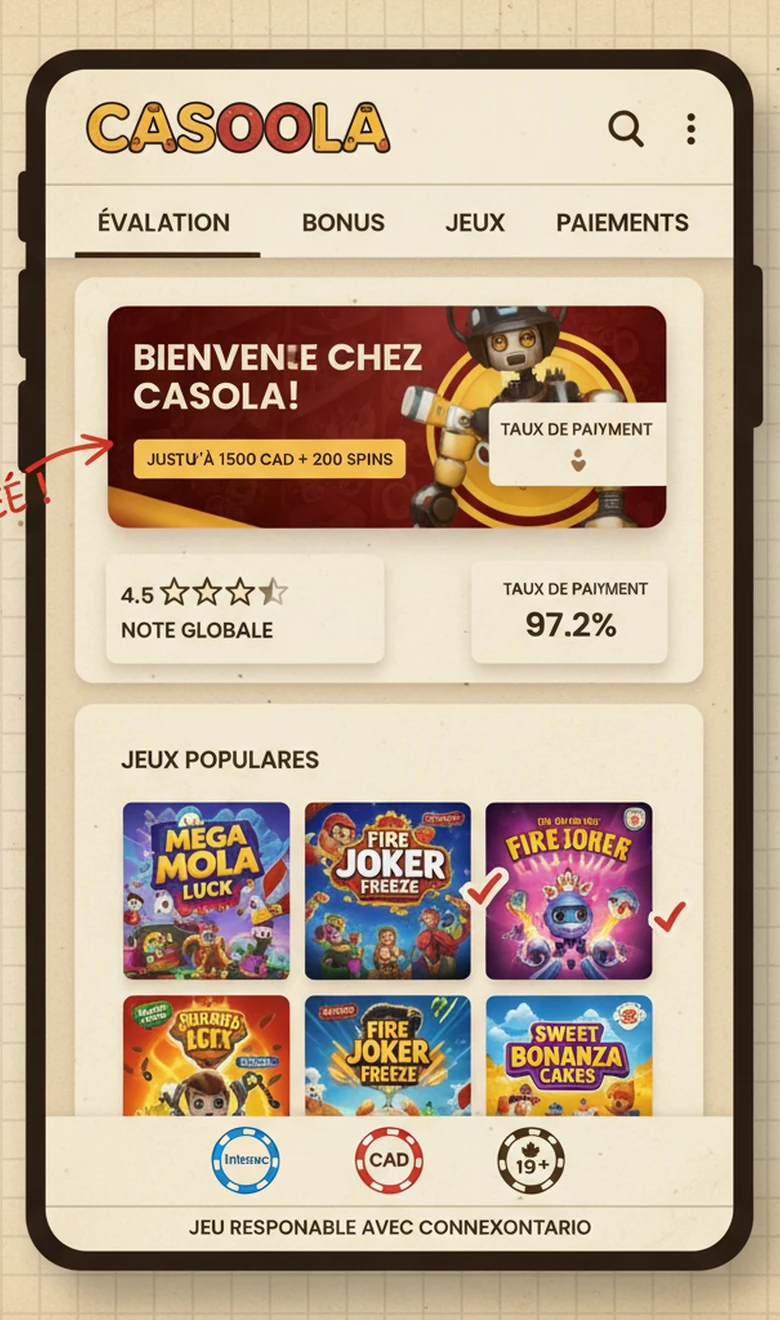 Aperçu du produit mobile